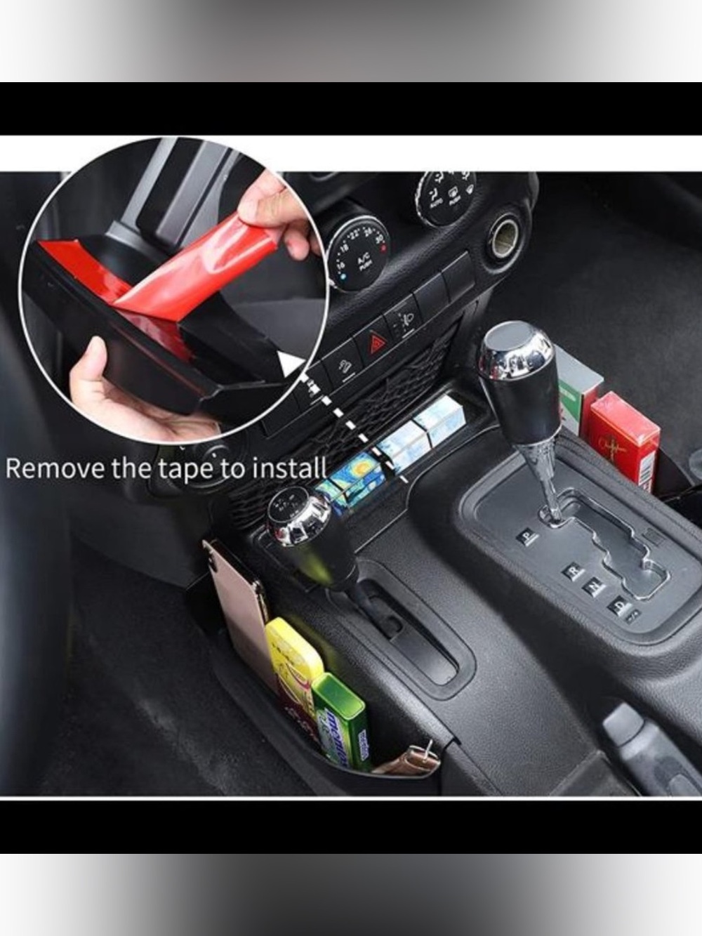 Gear Tray Coin Storage Box Jeep Wrangler Accessories,2011-2017 Jeep Organizer - Picture 4 of 4